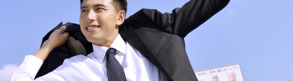 正しい紳士服の選び方